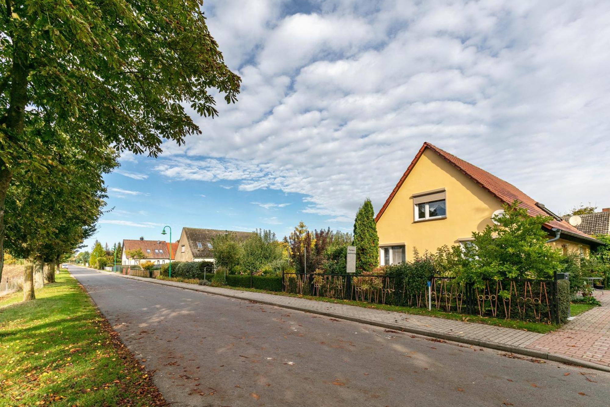 Ferienwohnung Im Blumengarten Angermunde Exterior photo