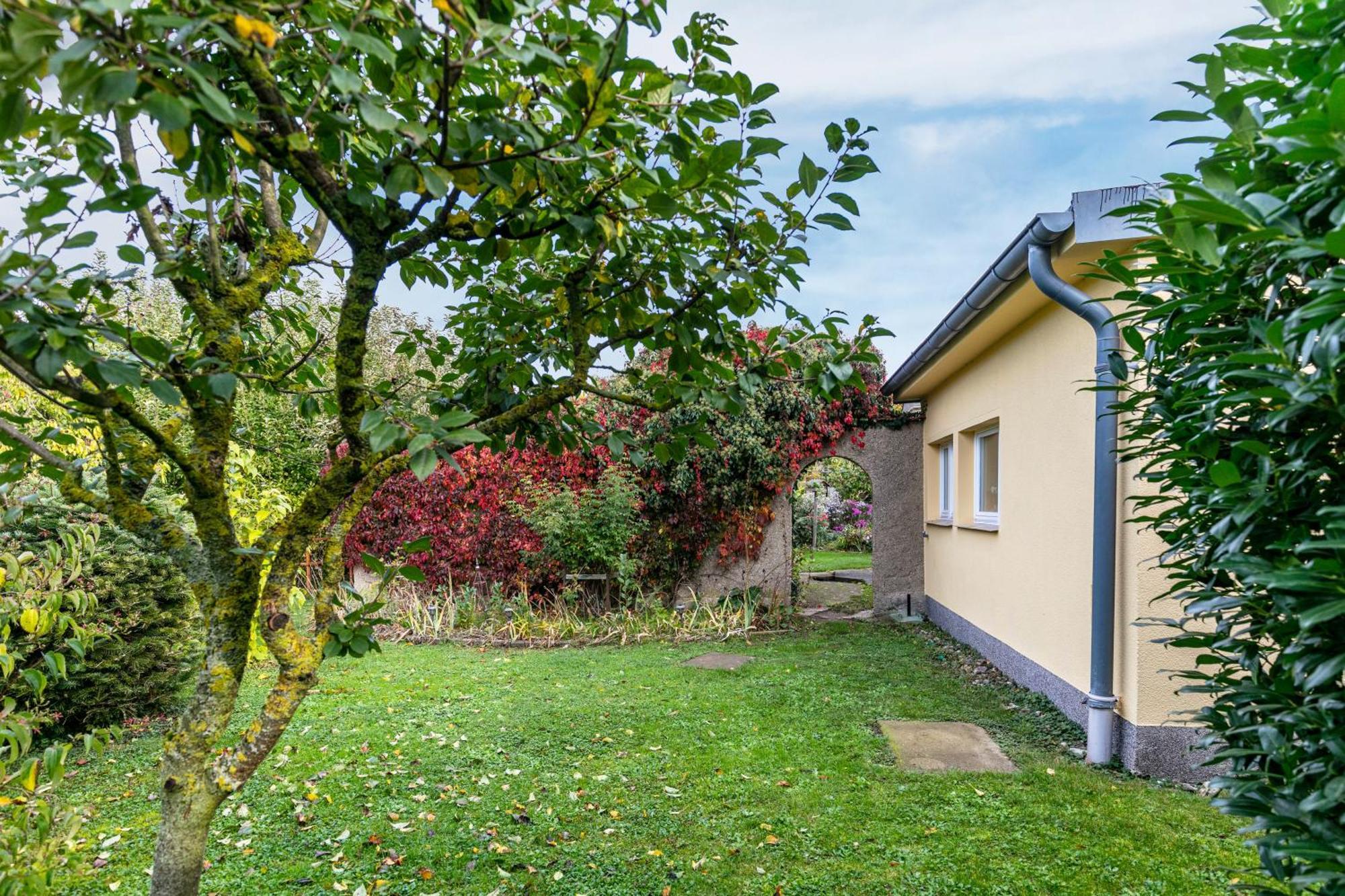 Ferienwohnung Im Blumengarten Angermunde Exterior photo